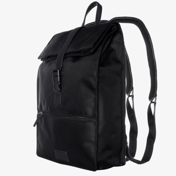 Diaper Bag Backpack Black Blended