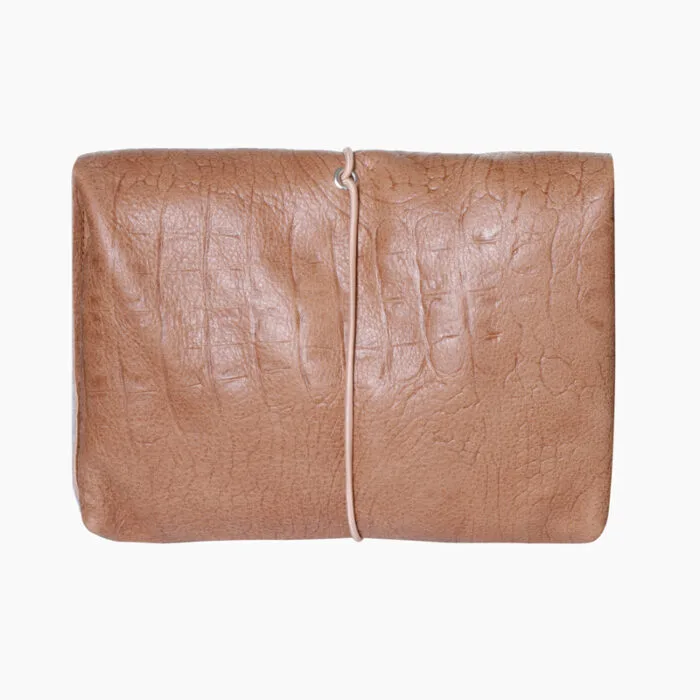 Luieretui - Camel Croco Baby Cheetah Beige - Afbeelding 3