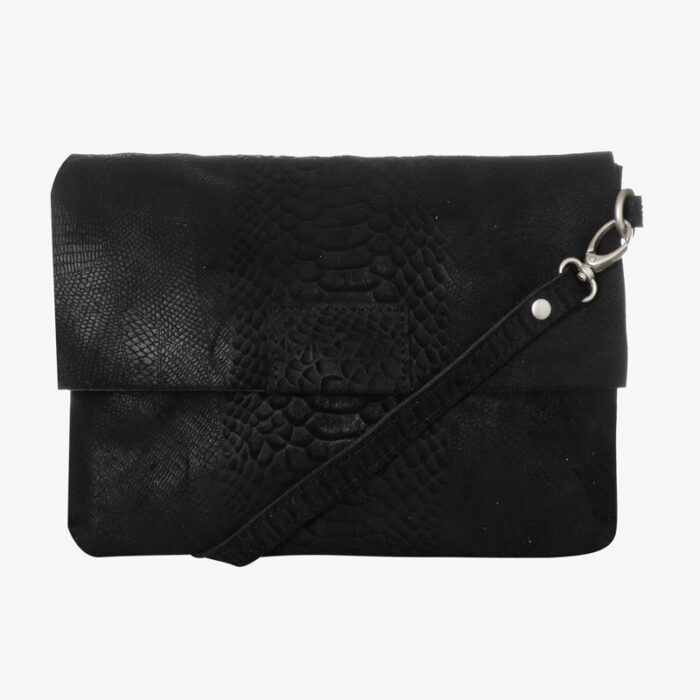 Luieretui crossbody zwart