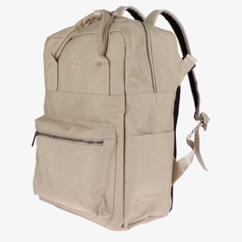 Wickeltasche Rucksack beige