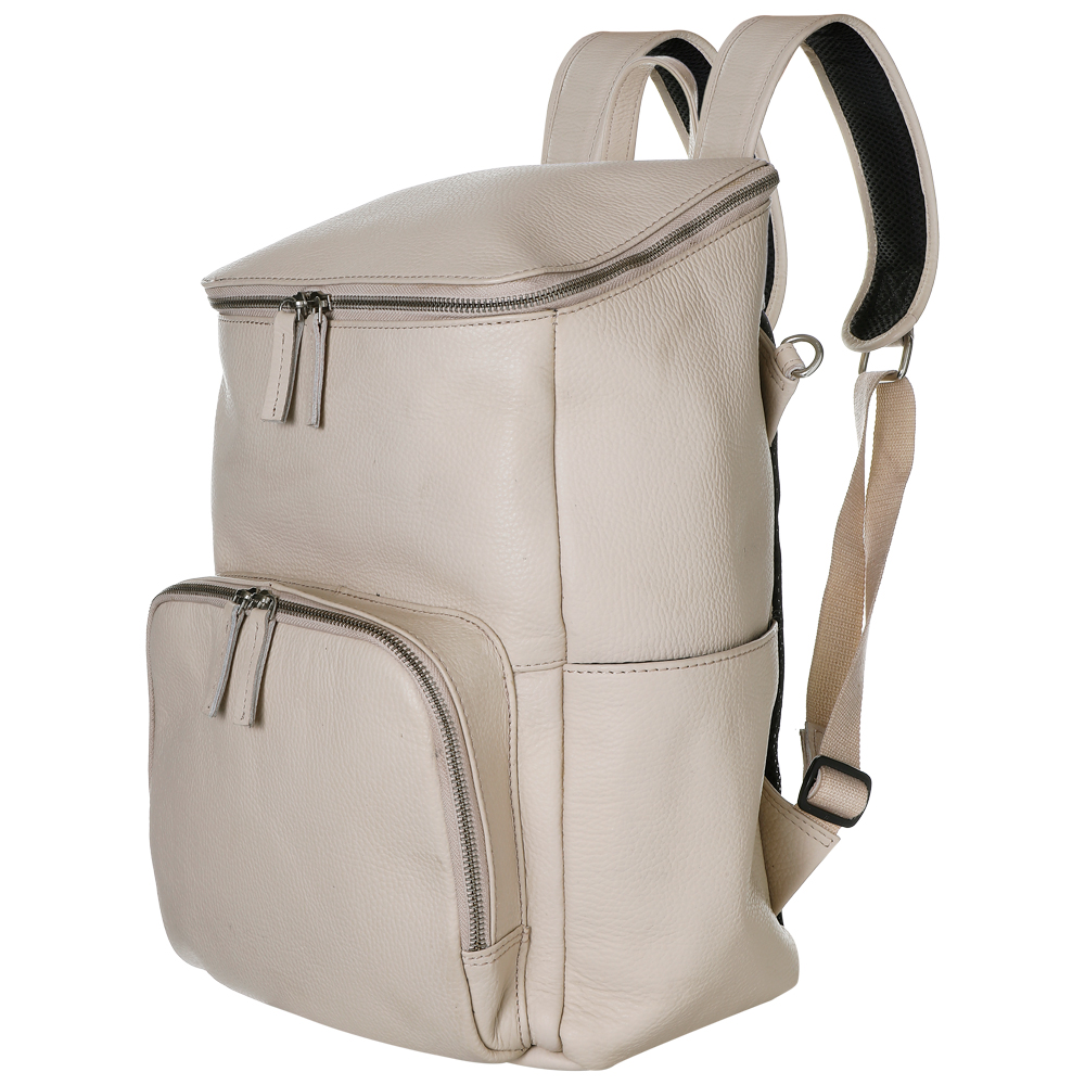 Wickeltasche Rucksack beige